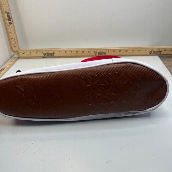 Red Sneaker Bag Canvas Purse Unique Shoe Design Adjustable Strap Handbag - Picture 5 of 5